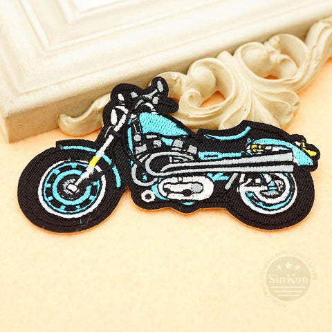 Motorcycle Embroidery Patch