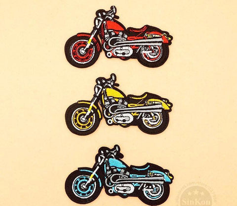 Motorcycle Embroidery Patch