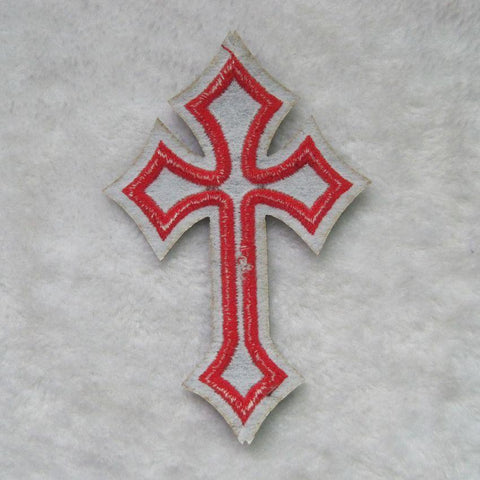 Cross Iron On Patch