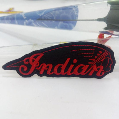 Indians Motorcycle Iron On Patch