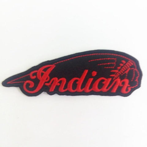 Indians Motorcycle Iron On Patch