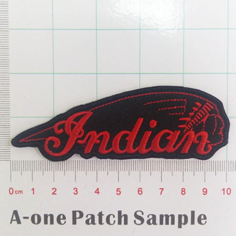 Indians Motorcycle Iron On Patch