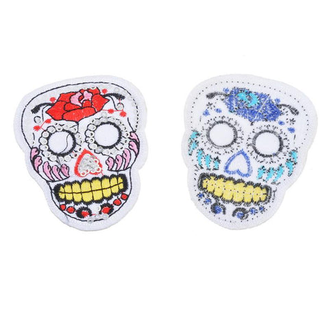 Skull Love Fashion Patches