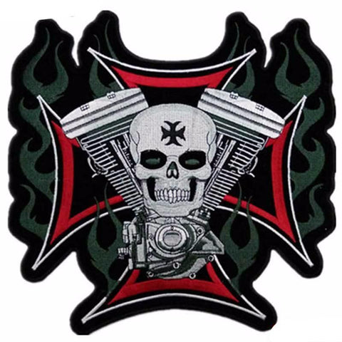 Punk Rock Motorcycle Jacket Patch