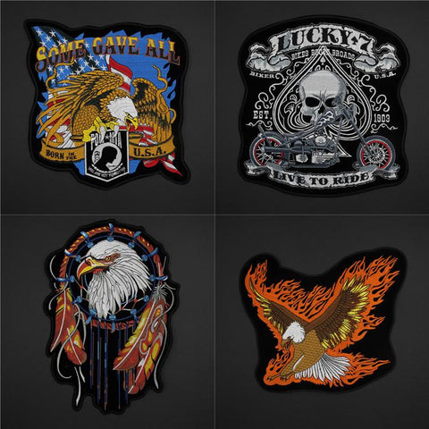 Motorcycle Racing Patches