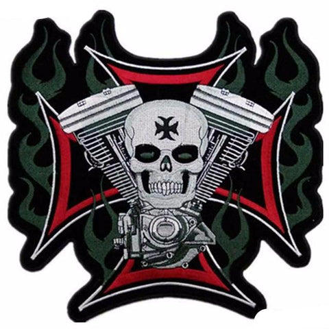Punk Rock Motorcycle Jacket Patch