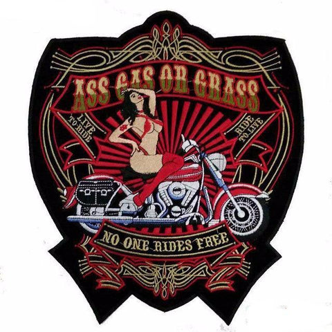Punk Rock Motorcycle Jacket Patch