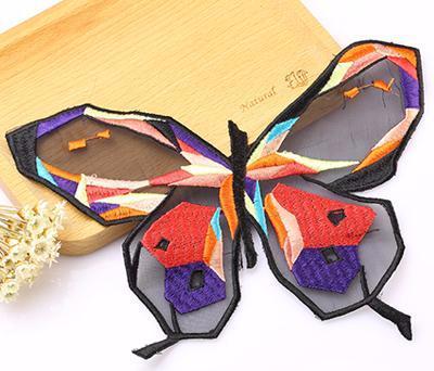 Exquisite Cartoon Color Butterfly Patches