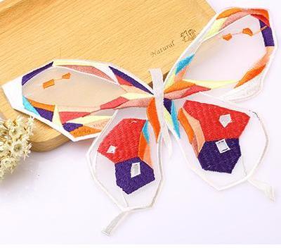 Exquisite Cartoon Color Butterfly Patches