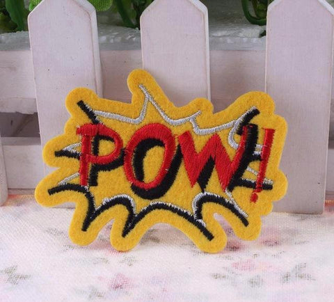 Iron On Letter Patches