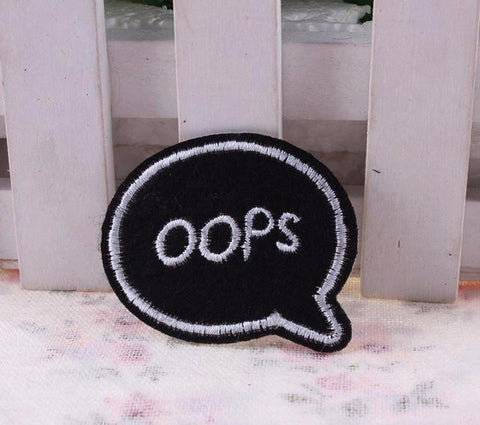 Iron On Letter Patches
