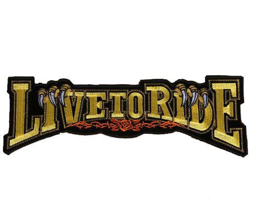 Iron On Large Biker Patches