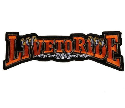 Iron On Large Biker Patches
