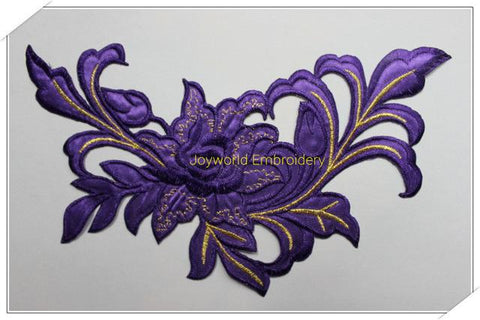 3D Flower Embroidery Iron On Patch