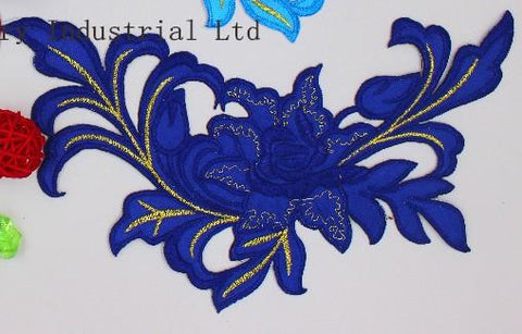 3D Flower Embroidery Iron On Patch