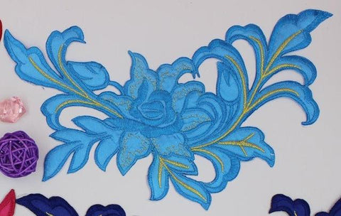 3D Flower Embroidery Iron On Patch