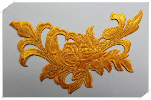 3D Flower Embroidery Iron On Patch